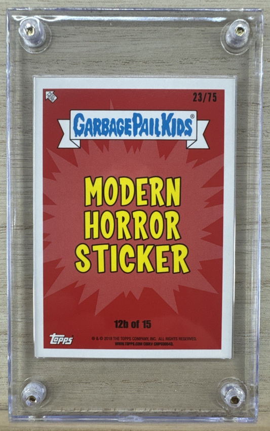 2018 Topps Garbage Pail Kids - Centi Peta - Red 23/75