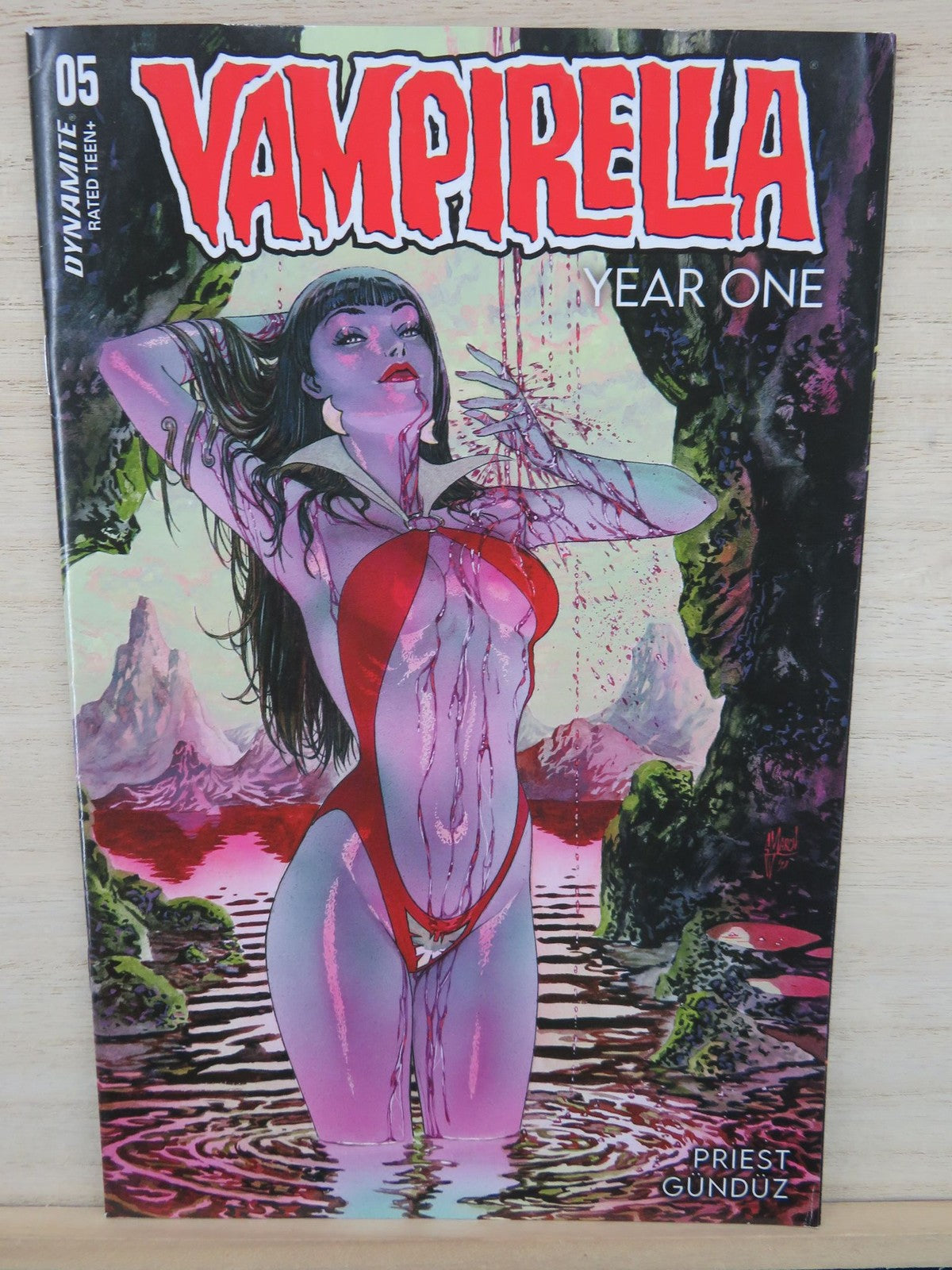Vampirella Year One #5 Cover D - Dynamite Comic