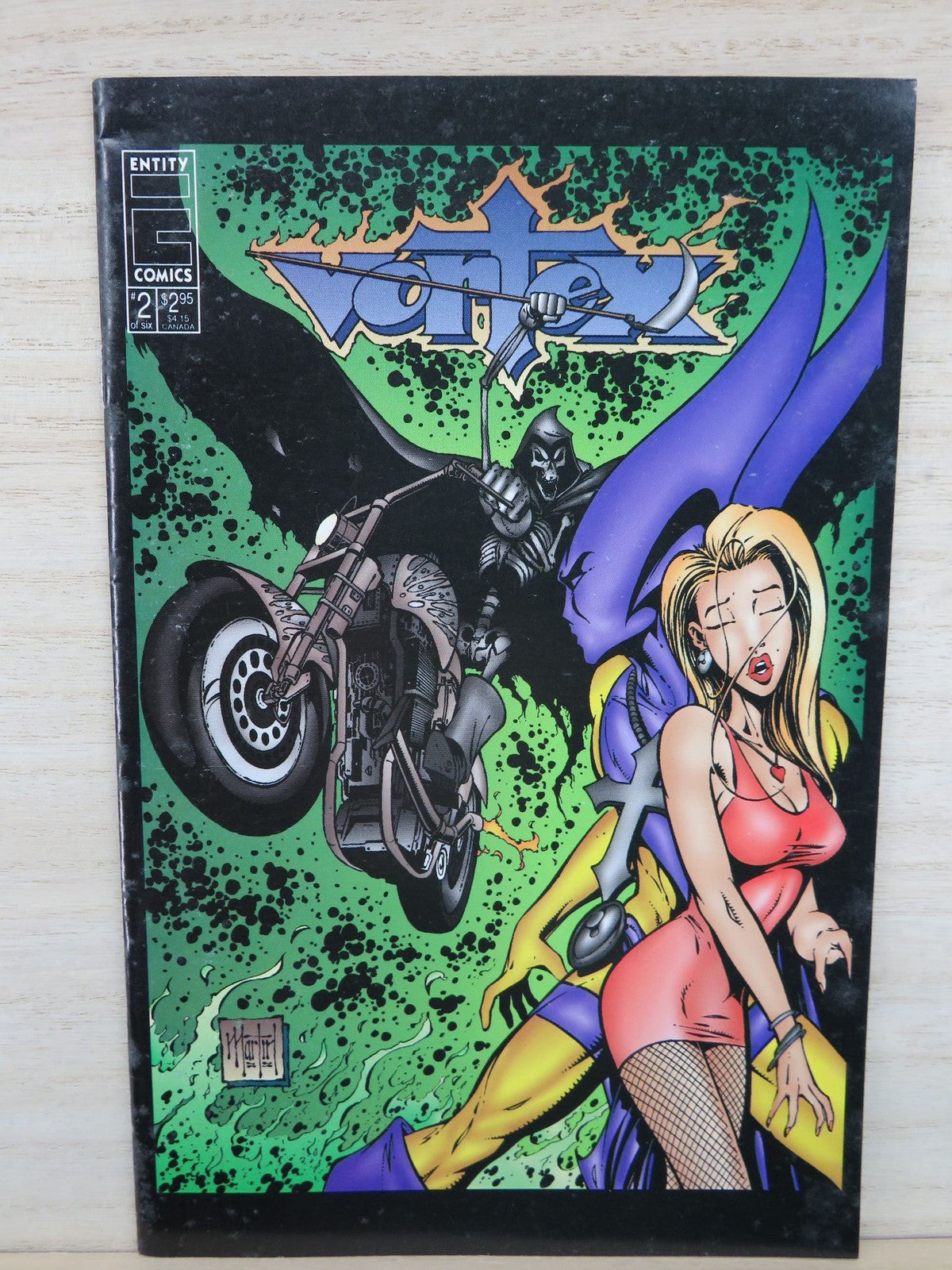 Vortex #2 of 6 - 1996 - Entity Comics