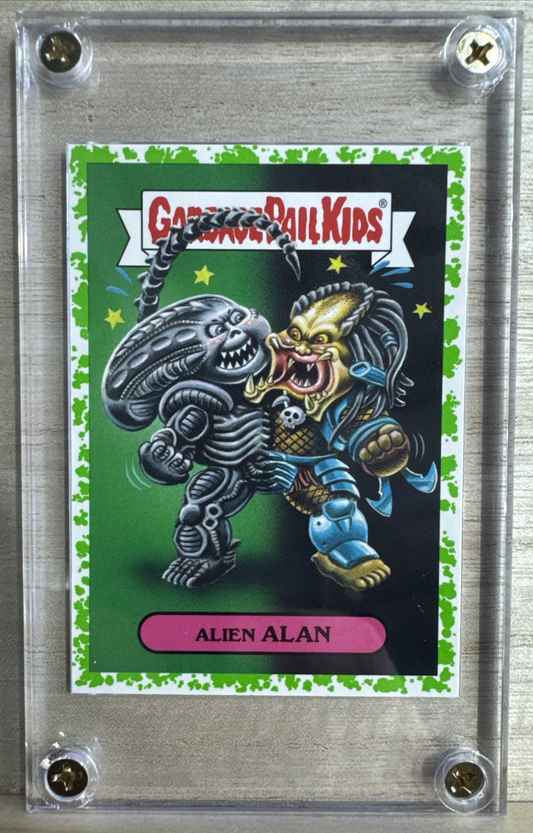 2018 Topps Garbage Pail Kids - Alien Alan - Green