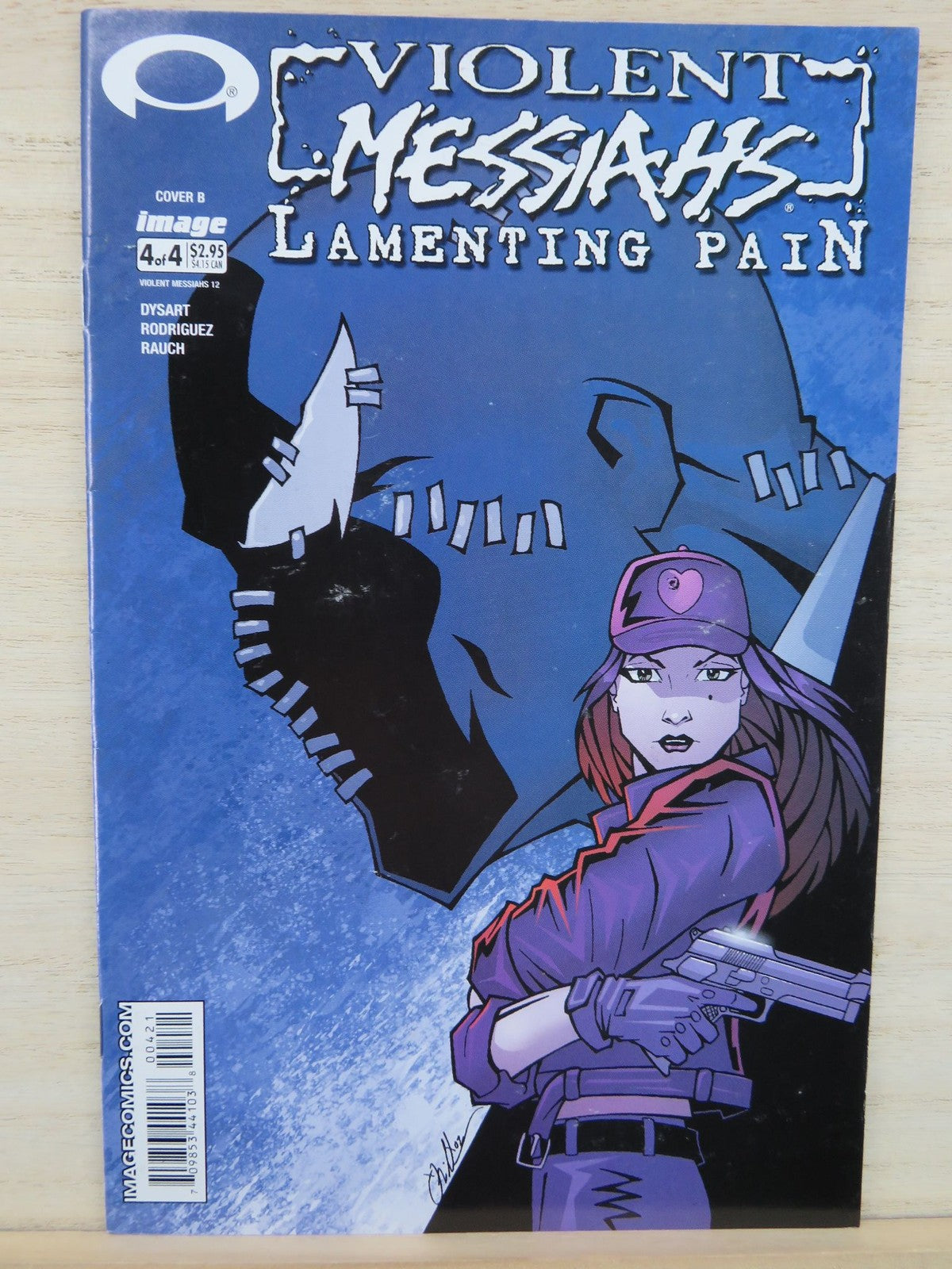 Violent Messiahs Lamenting Pain #4 of 4 Cover B - 2003 - Image Comic