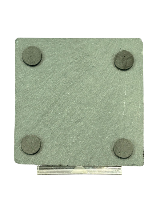 Laser Engraved Slate Coaster - FR1