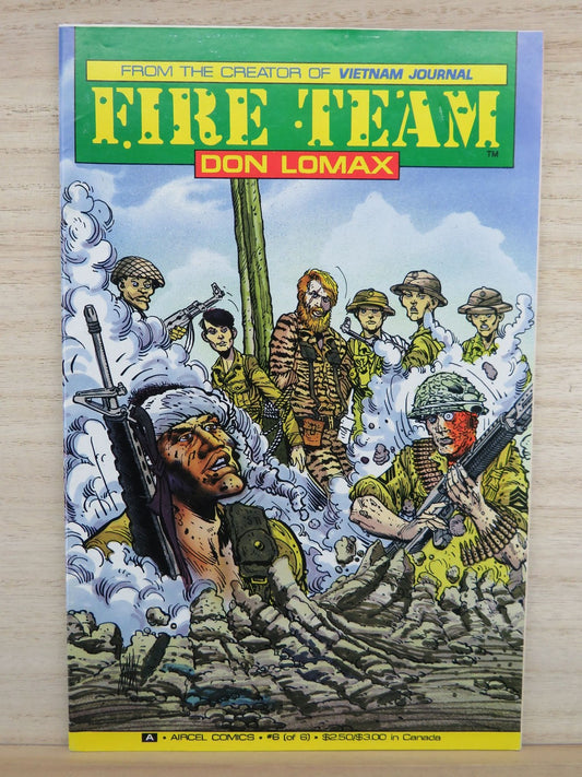 Fire Team Don Lomax #6 of 6 - Aircel Comics - 1991