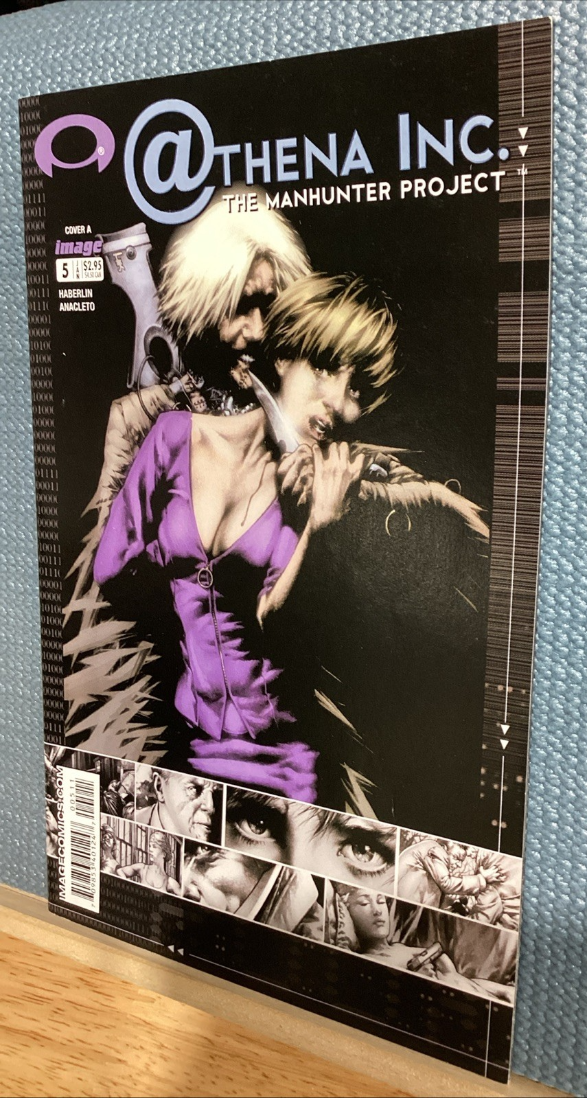 ATHENA INC - THE MANHUNTER PROJECT #5 - Image Comic - 2002