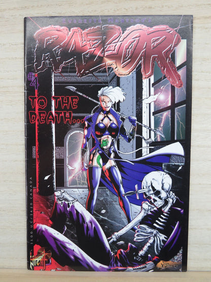Razor #4 To The Death - London Night Comic - 1995