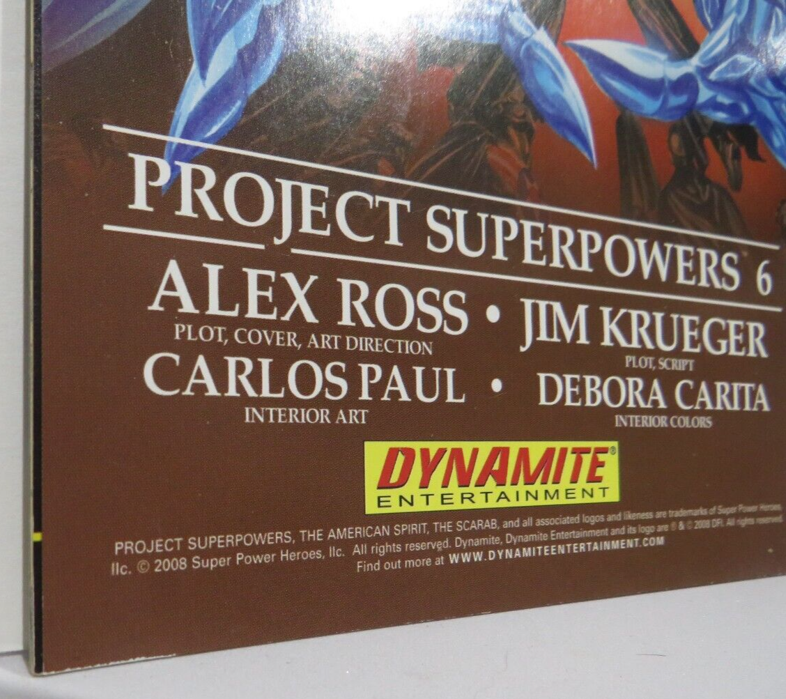 Project Superpowers #5 The Arrow The Target Dynamite Comic 2008