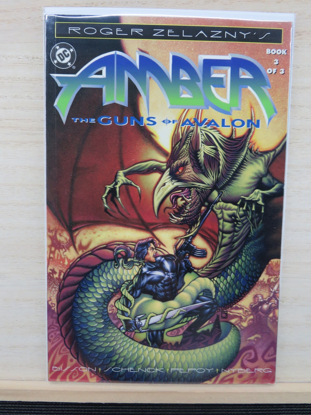 Roger Zelazny's Amber: The Guns of Avalon #3 of 3 - 1996 - DC Comics