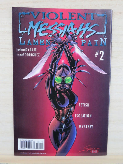 Violent Messiahs Lamenting Pain #1 of 4 - 2002 - Image Comic