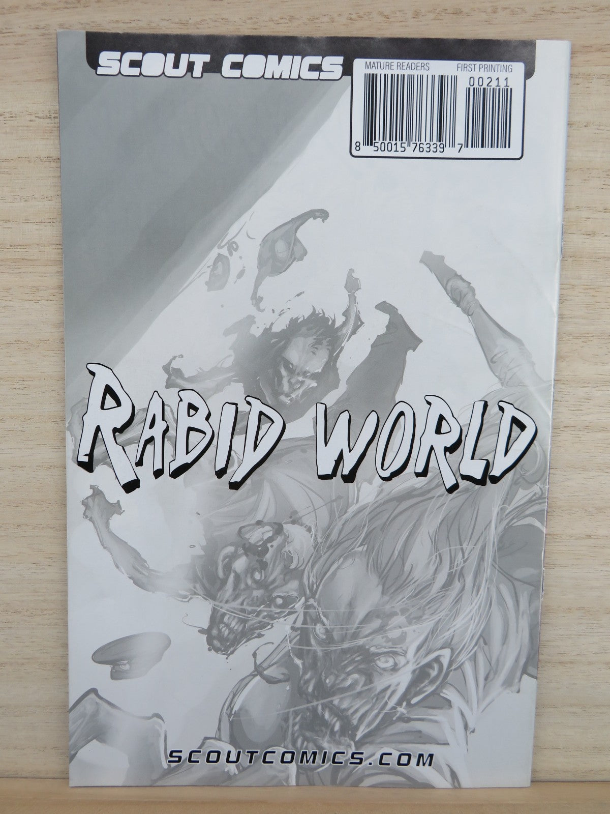 Rabid World #1-4 - Scout Comics - 2021 - Lot of 4 Comics
