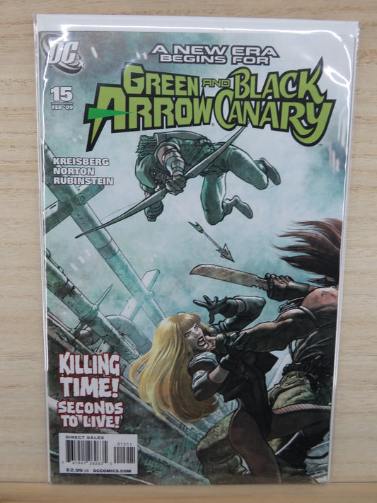 Green Arrow and Black Canary #15 - Feb 2009 - DC Comic