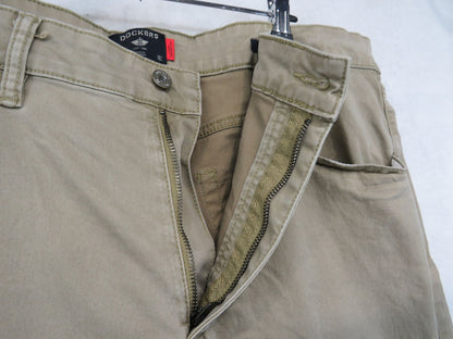 Dockers Pants Mens 38x30 Straight Khaki JeanCut Chino Casual Flat Front