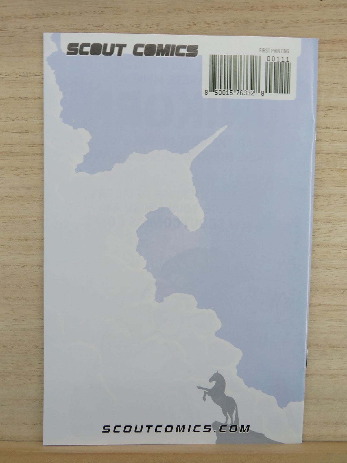 Unikorn #1 - Scout Comics - First Printing