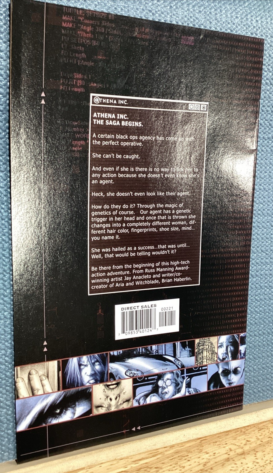 Athena Inc. The Manhunter Project #2 - Image Comic - 2002