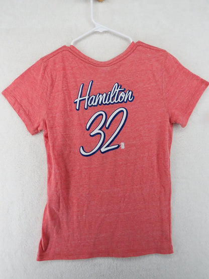 5th & Ocean Texas Rangers MLB Hamilton 32 Women's Medium T-shirt10