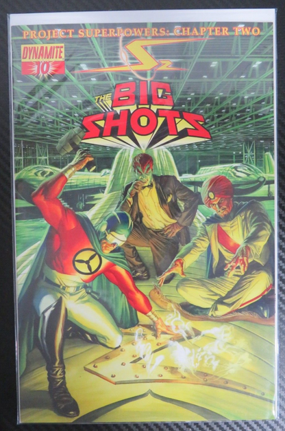 Project Superpowers The Big Shots #10 Cover A Dynamite Comic 2010