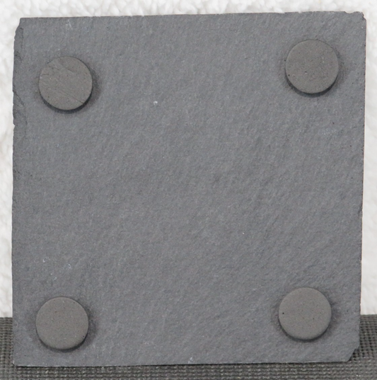 Laser Engraved Slate Coaster - BM6