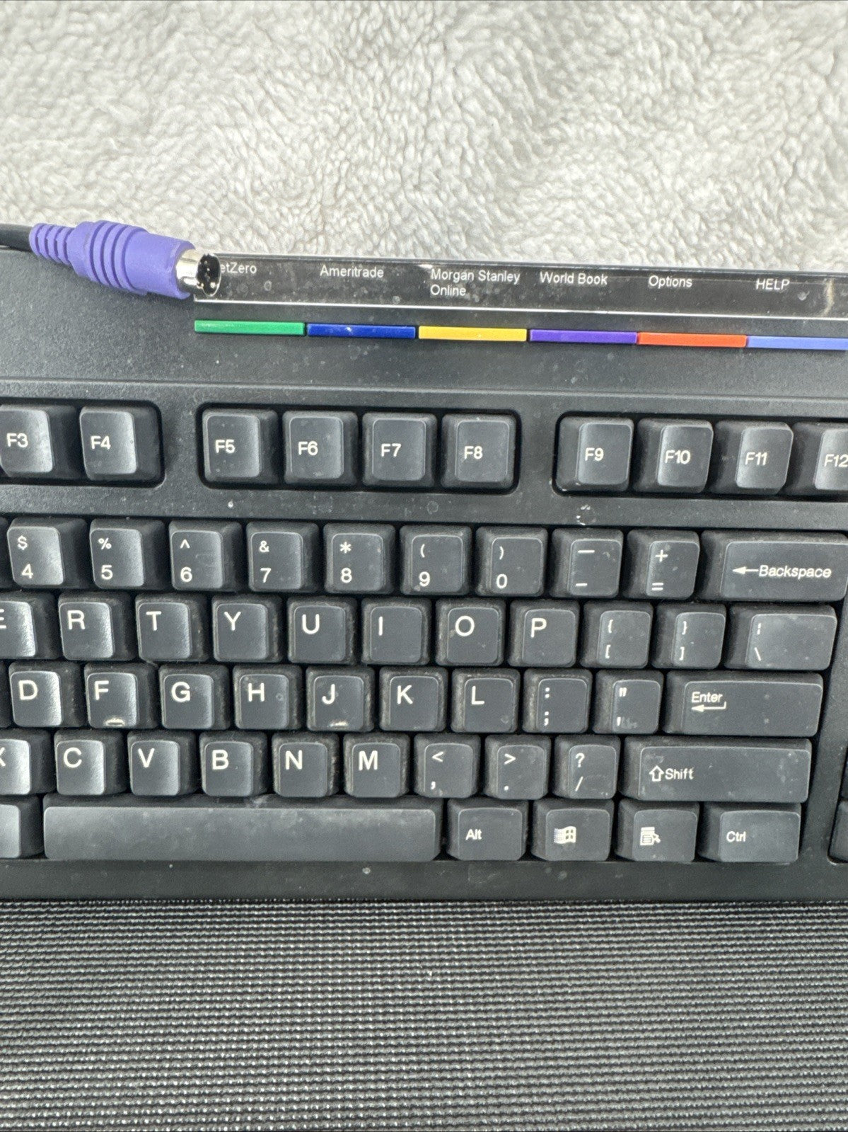 IBM PC QWERTY Keyboard Model KB-9930 - Black