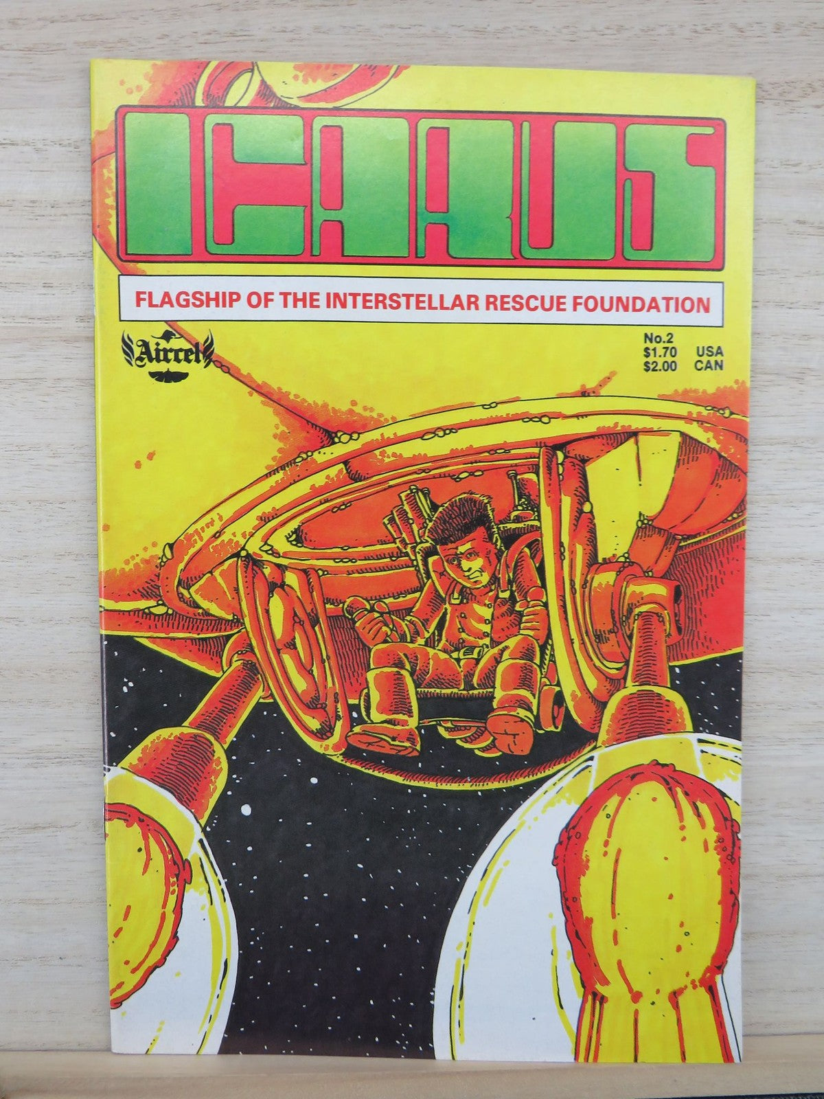Icarus No.2 May 1987 - Aircel Comic