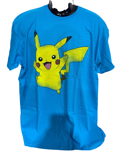 Pokemon Pikachu T-Shirt Men's XXL - Short Sleeve Tee