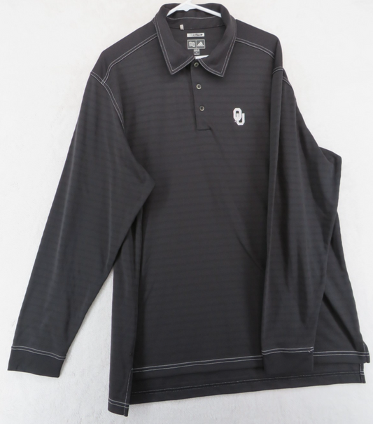 Adidas Clima-Lite Men's Oklahoma Sooners OU Long Sleeve Shirt - Size XL