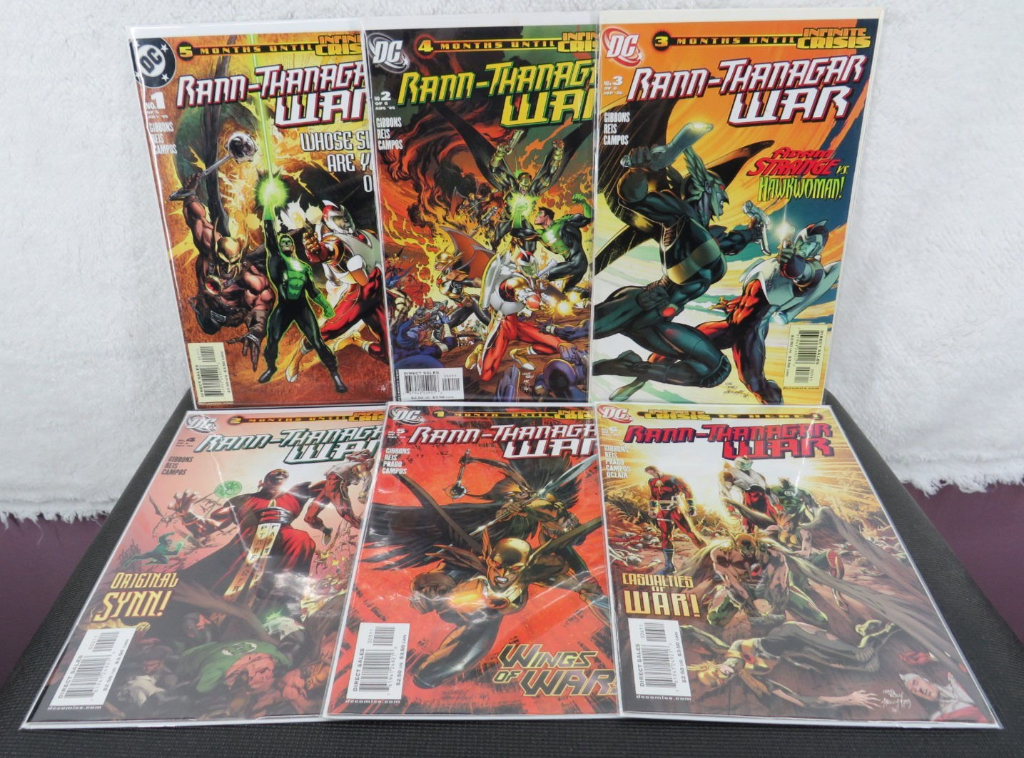 Rann-Thanager War #1-6 - Complete Set - DC Comics - 2005