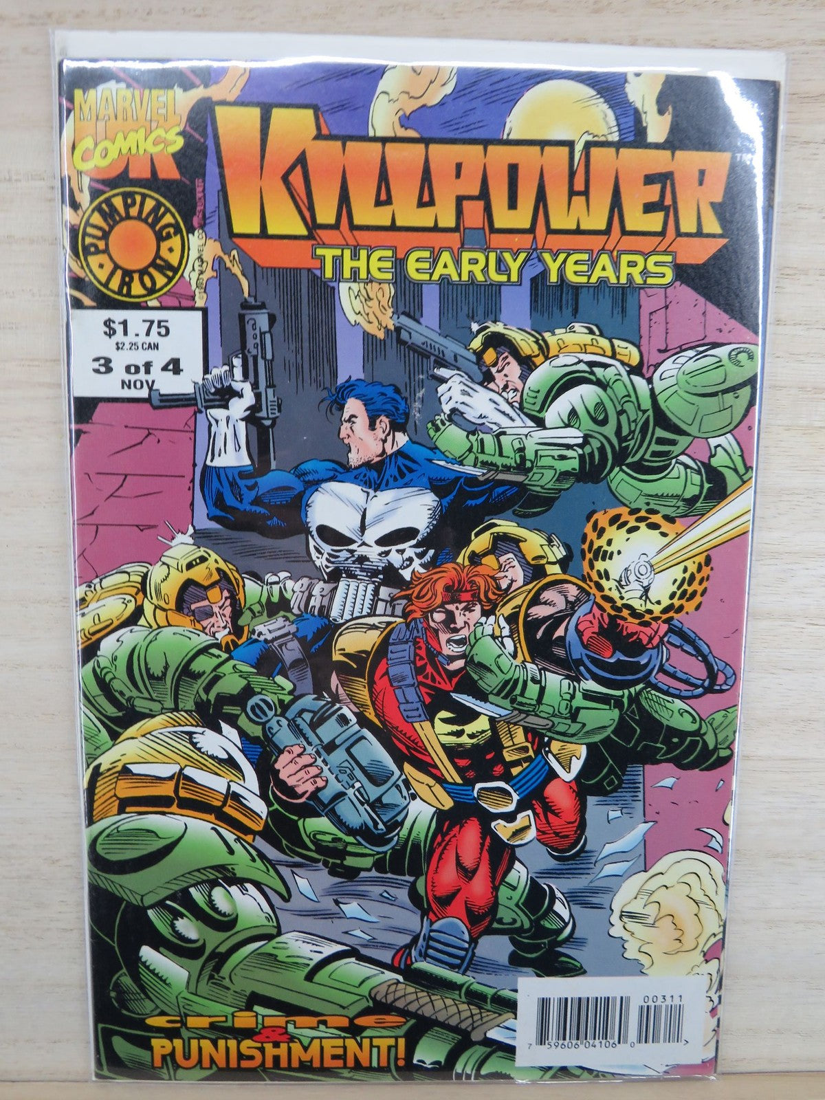 Killpower The Early Years #3 of 4 Nov 1993 - Marvel Comic