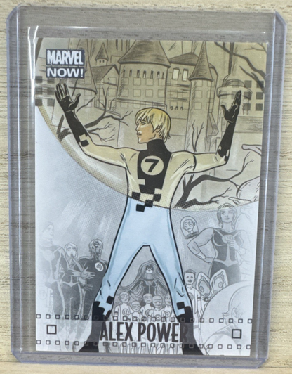 2013 Upper Deck Marvel Now SILVER - #1 ALEX POWER