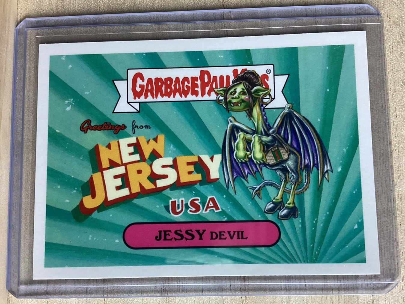 2018 Garbage Pail Kids - Jessy Devil