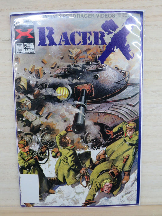 Racer X v2 #6 Feb 1990 - Now Comics