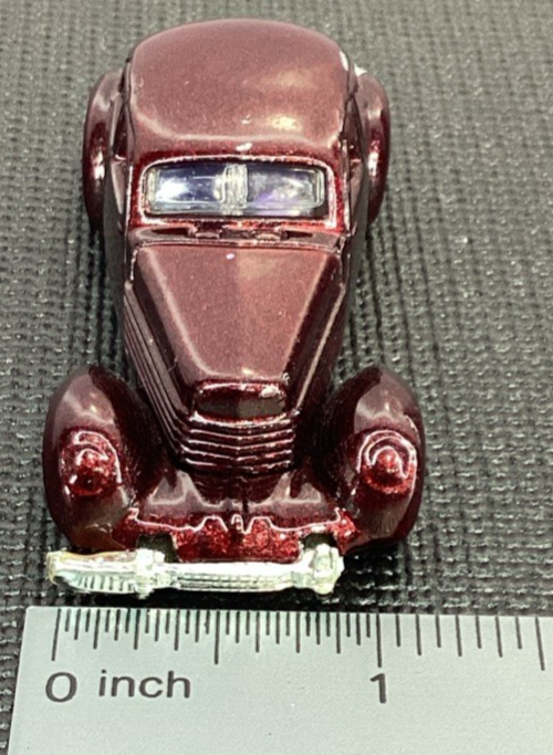 1996 Hot Wheels '36 Cord Sedan - 1/64 Maroon Flake