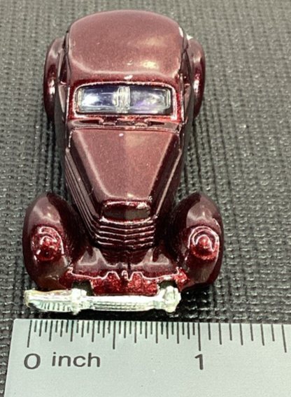 1996 Hot Wheels '36 Cord Sedan - 1/64 Maroon Flake