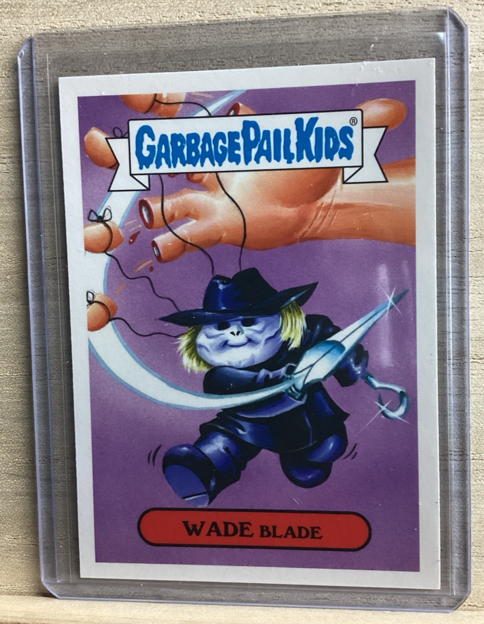 2018 Topps Garbage Pail Kids - Wade Blade