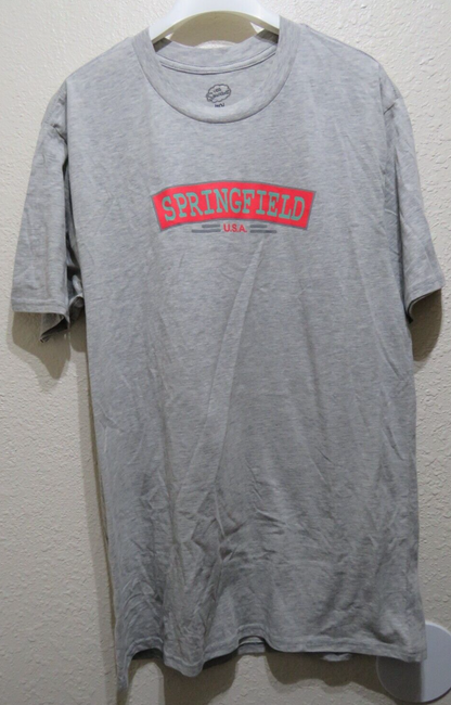 The Simpsons Springfield Characters T Shirt - Size LT