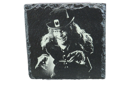 Laser Engraved Slate Coaster - LP1
