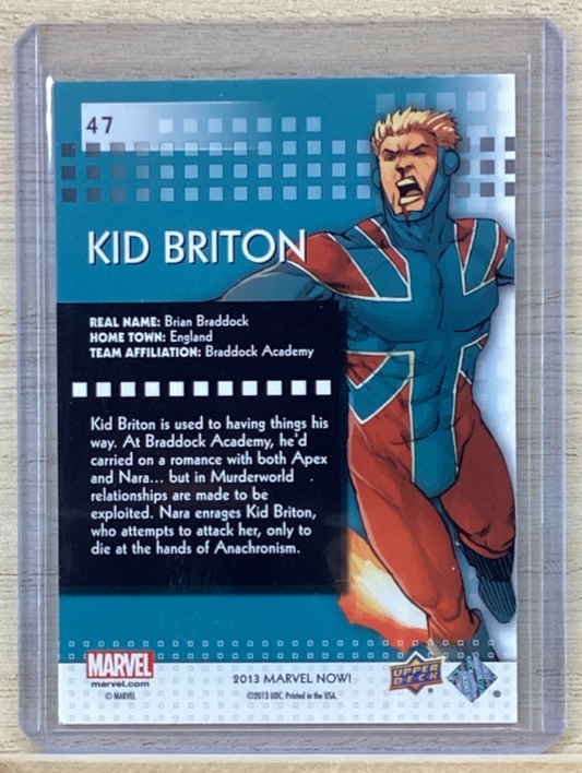 2013 Upper Deck Marvel Now - #47 Kid Briton