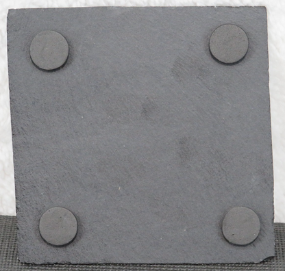 Laser Engraved Slate Coaster - BM4