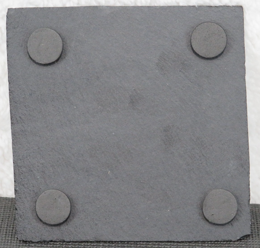 Laser Engraved Slate Coaster - BM4