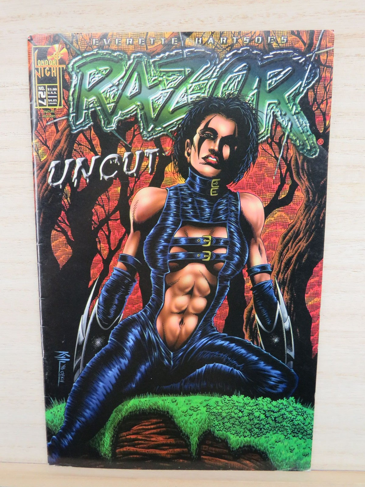 Razor Uncut No 27 - London Night Comic - 1996