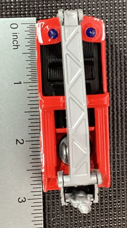 1981 Matchbox Snorkel Fire Truck 1091 - Metro Alarm MA-ST1