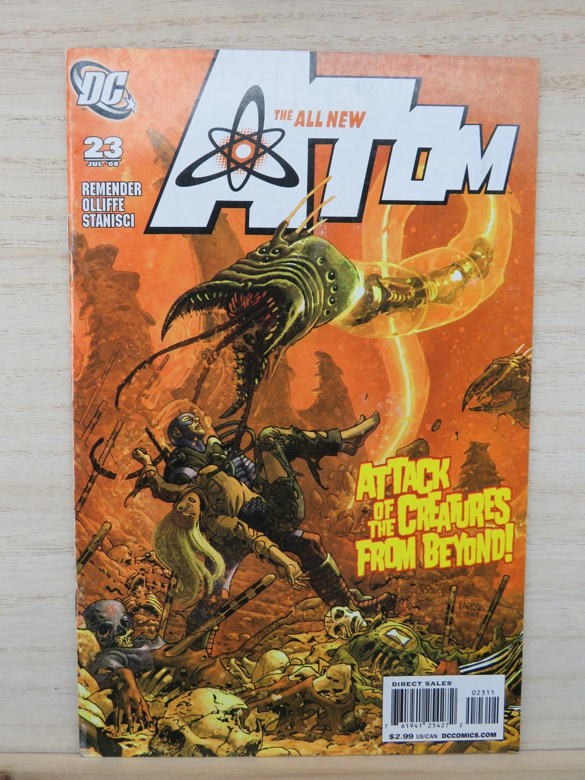 The All New Atom #23 - DC Comics - July 2008