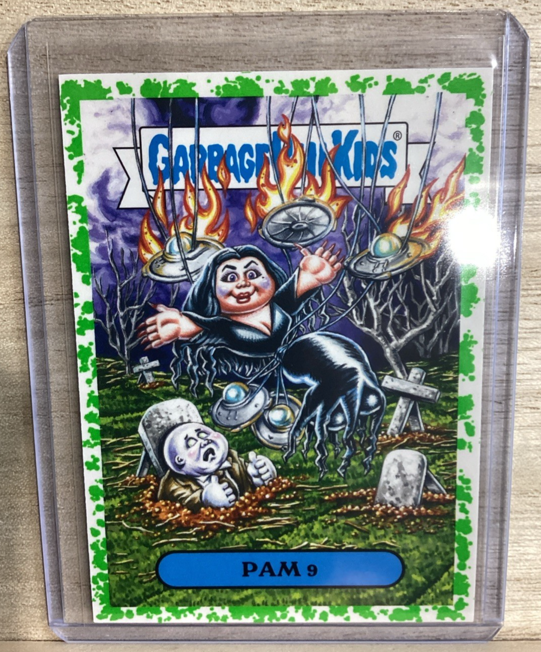 2018 Topps Garbage Pail Kids - Pam 9 - Green