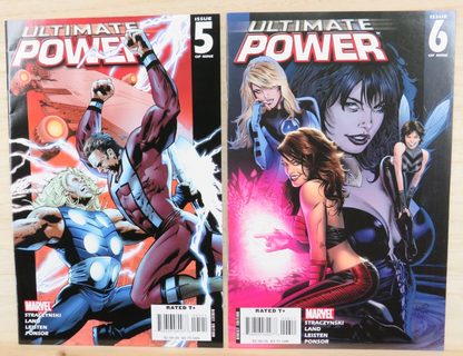 Ultimate Power #1-9 - Complete Set - Marvel Comics - 2006