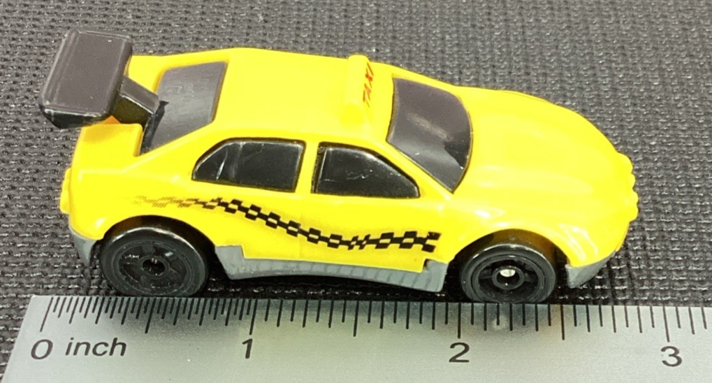 1994 HOT WHEELS CW YELLOW TAXI