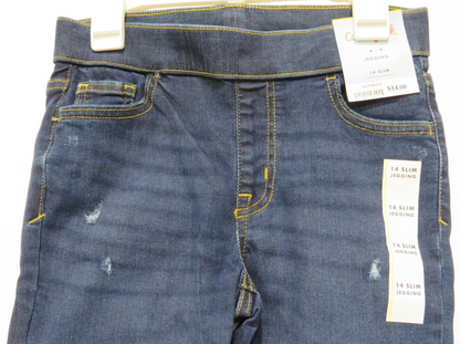 Cat & Jack Girls' Size 14 Slim Mid-Rise Pull-On Jeggings
