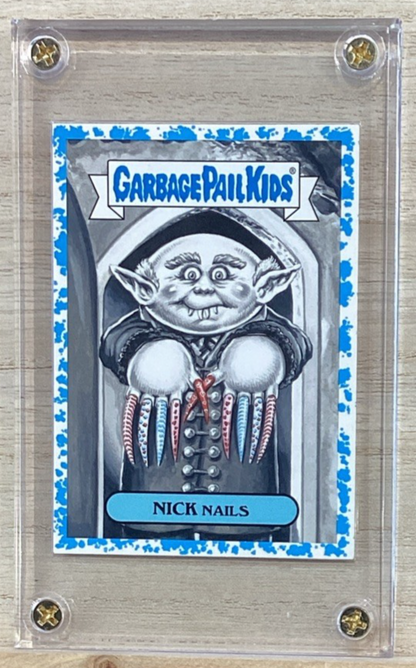 2018 Topps Garbage Pail Kids - Nick Nails - Blue 15/99