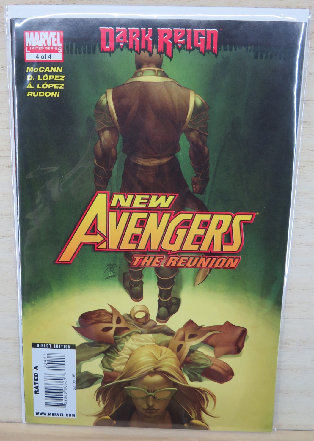 New Avengers The Reunion #4 of 4 - Dark Reign - Marvel Comic