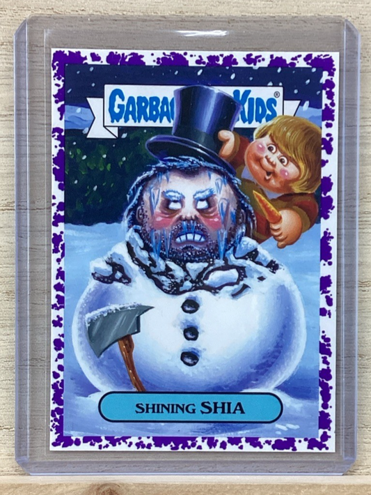 2018 Topps Garbage Pail Kids - Shining Shia - Purple