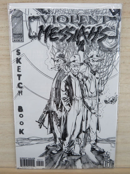 Violent Messiahs Sketchbook #1 / Issue #5 Flip Book - Image Comics - 2001