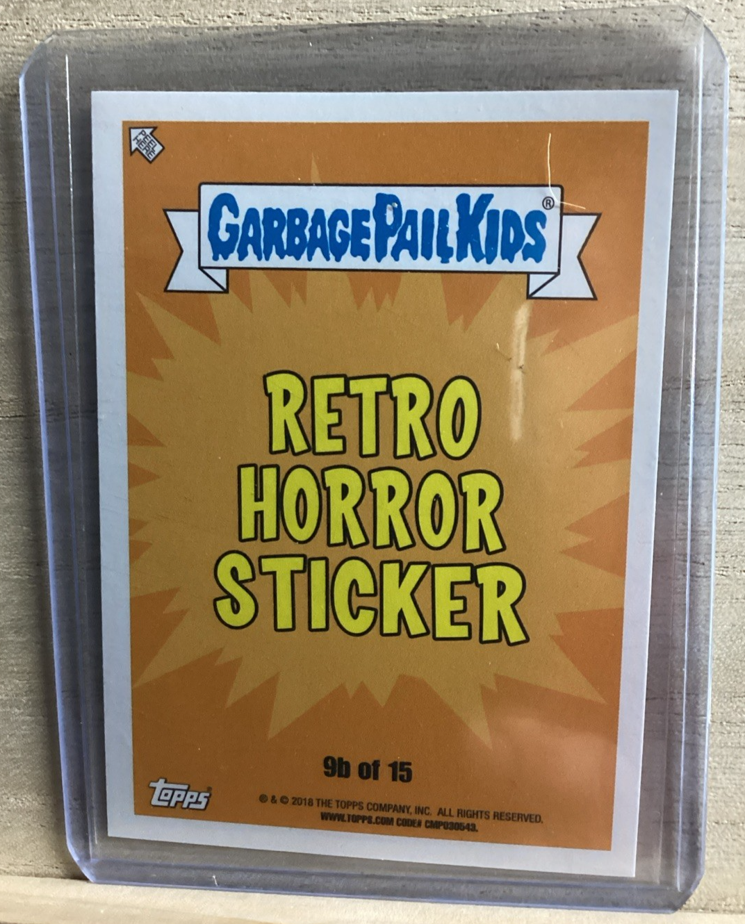2018 Topps Garbage Pail Kids - The Hills Have Ira - Green