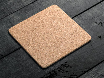 Custom Square CORK Coaster